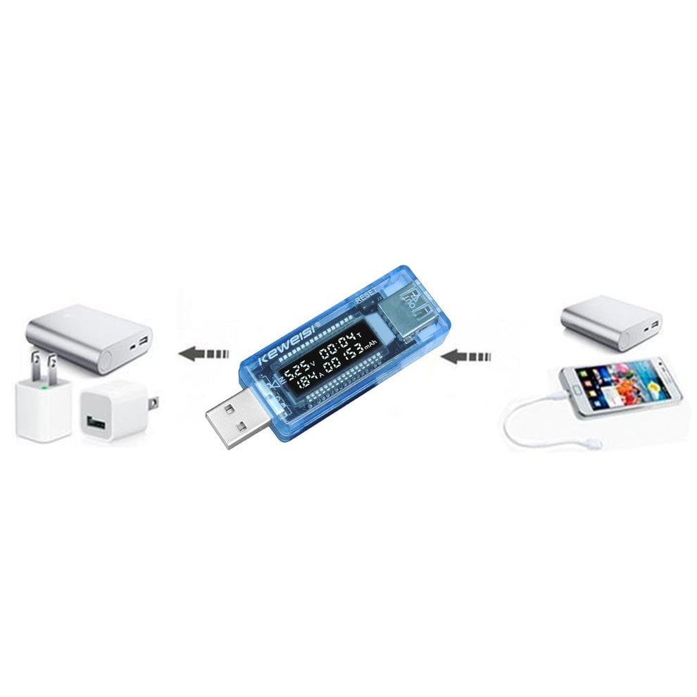 Mini LCD USB Charger Capacity power Current Voltage Detector Tester Meter AHS Mini LCD USB Charger Capacity power Current Voltage Detector Tester Meter AHS